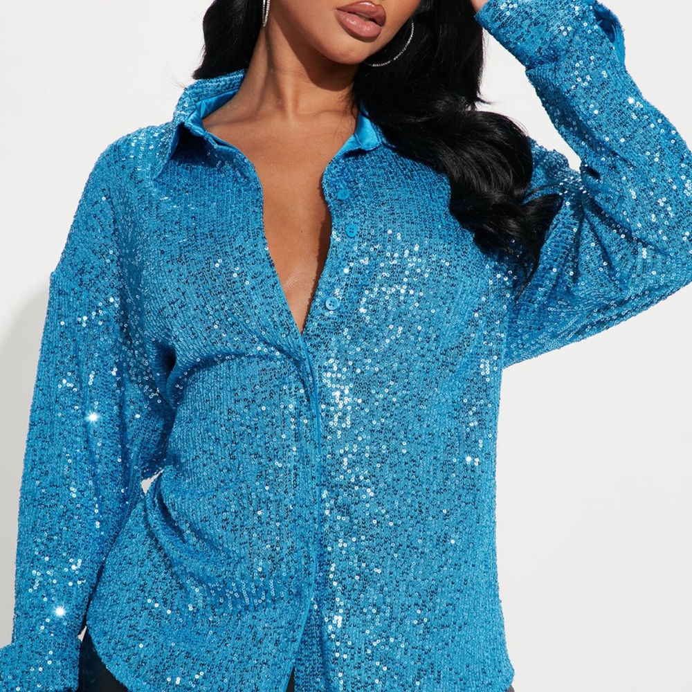 Sparkly blouse